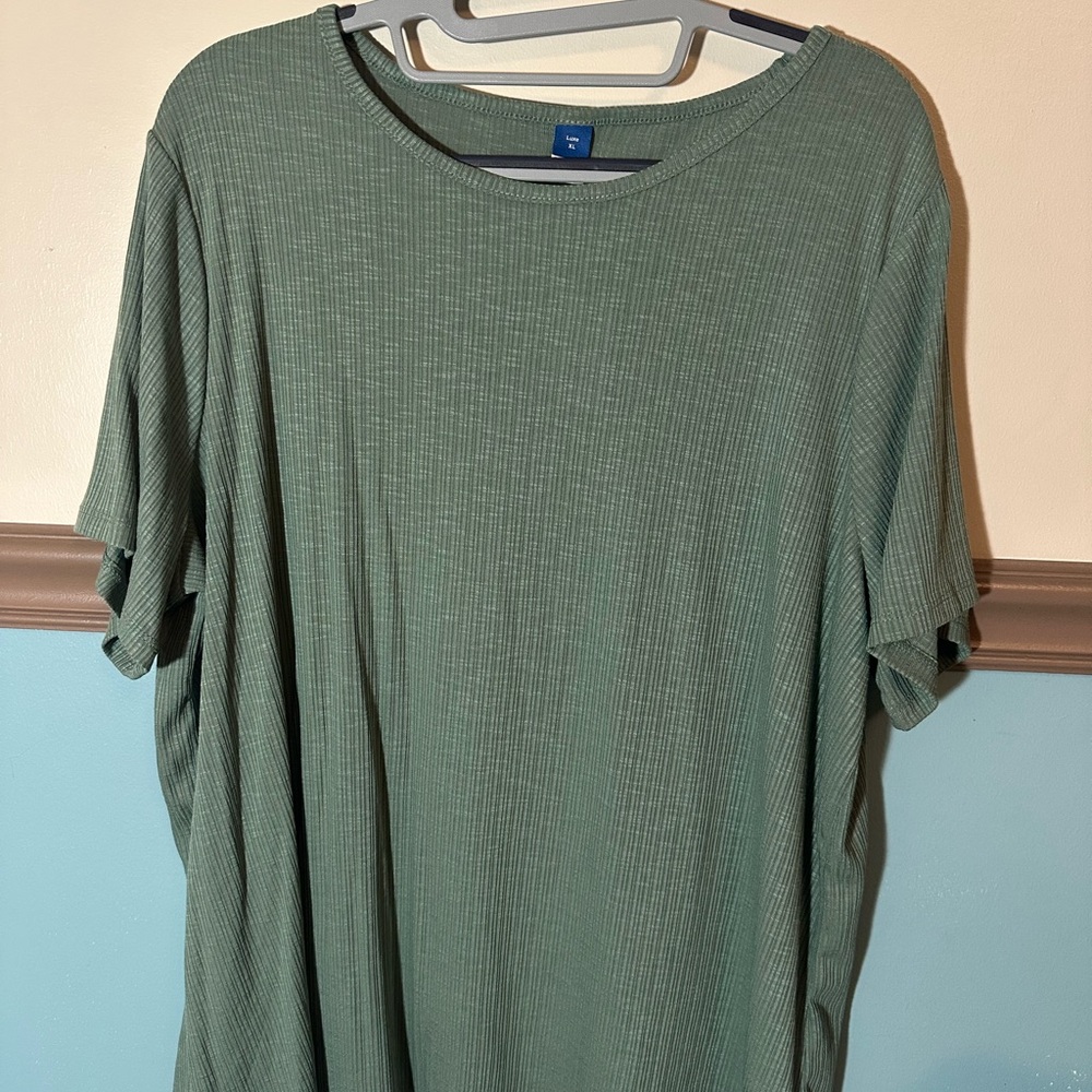Old Navy Luxe Ribbed Shirt